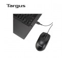 MOUSE TARGUS OPTICAL USB BLACK (PN AMU575TT)